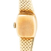 ZODIAC, 14K YELLOW GOLD WATCH