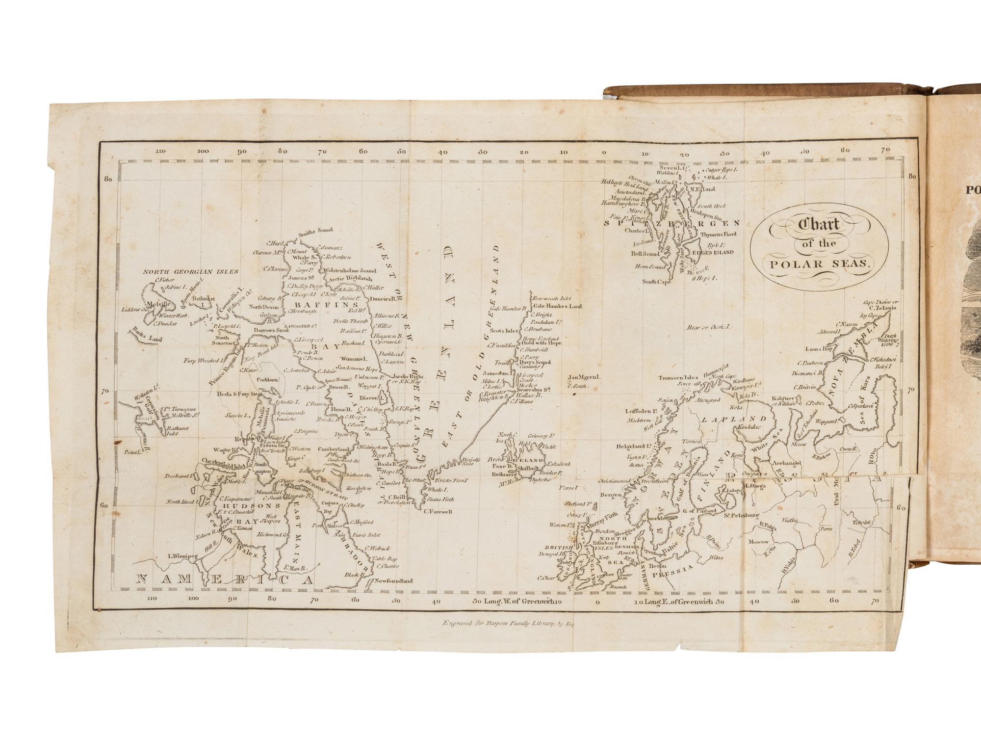 [ARCTIC EXPLORATION]. A group of 9 works, including: