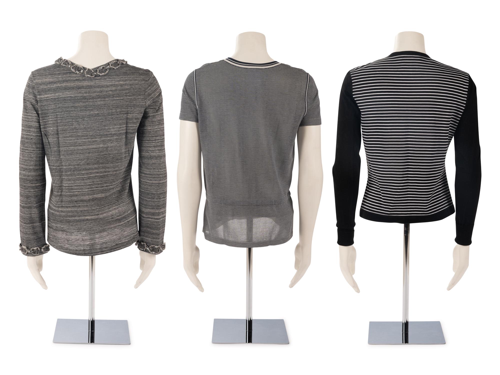 Three Chanel Knit Tops, Cruise 1995-Fall 2010