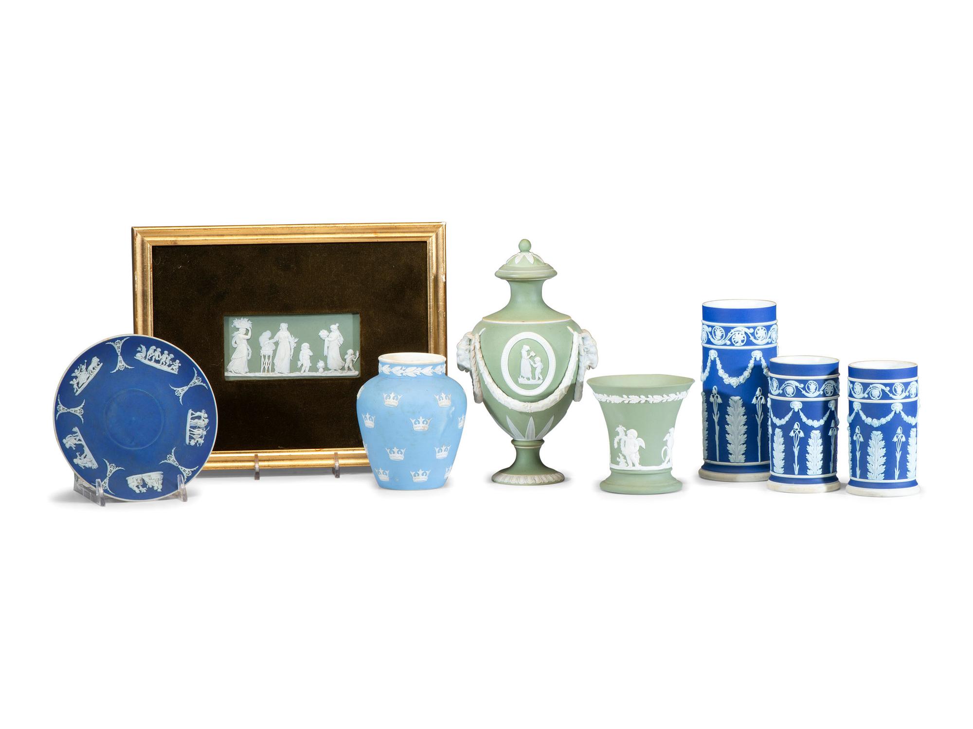 Eight Jasperware Articles