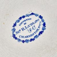 A Group of Staffordshire Historical Blue The Dam and Waterworks Philadelphia Transferware