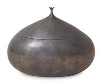A Buccellati Silver Chestnut Box