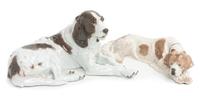 Two Rosenthal Porcelain Figures Width of widest 12 1/4 inches. — 20TH CENTURY