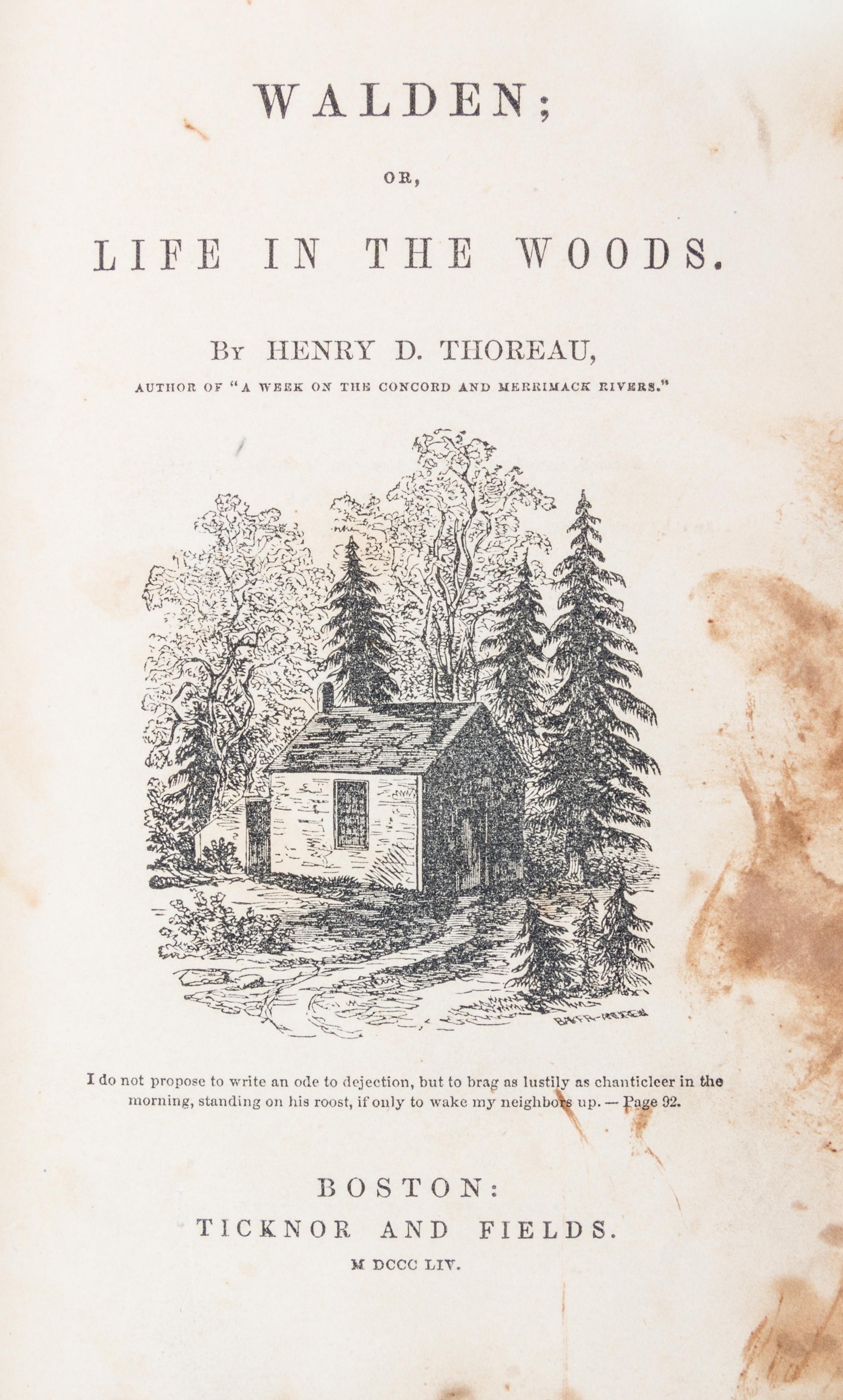 HAWTHORNE, NATHANIEL. The House of the Seven Gables. Boston, 1851. First edition, first issue.