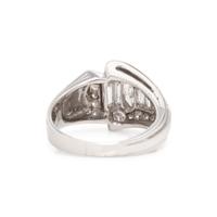 PLATINUM AND DIAMOND RING