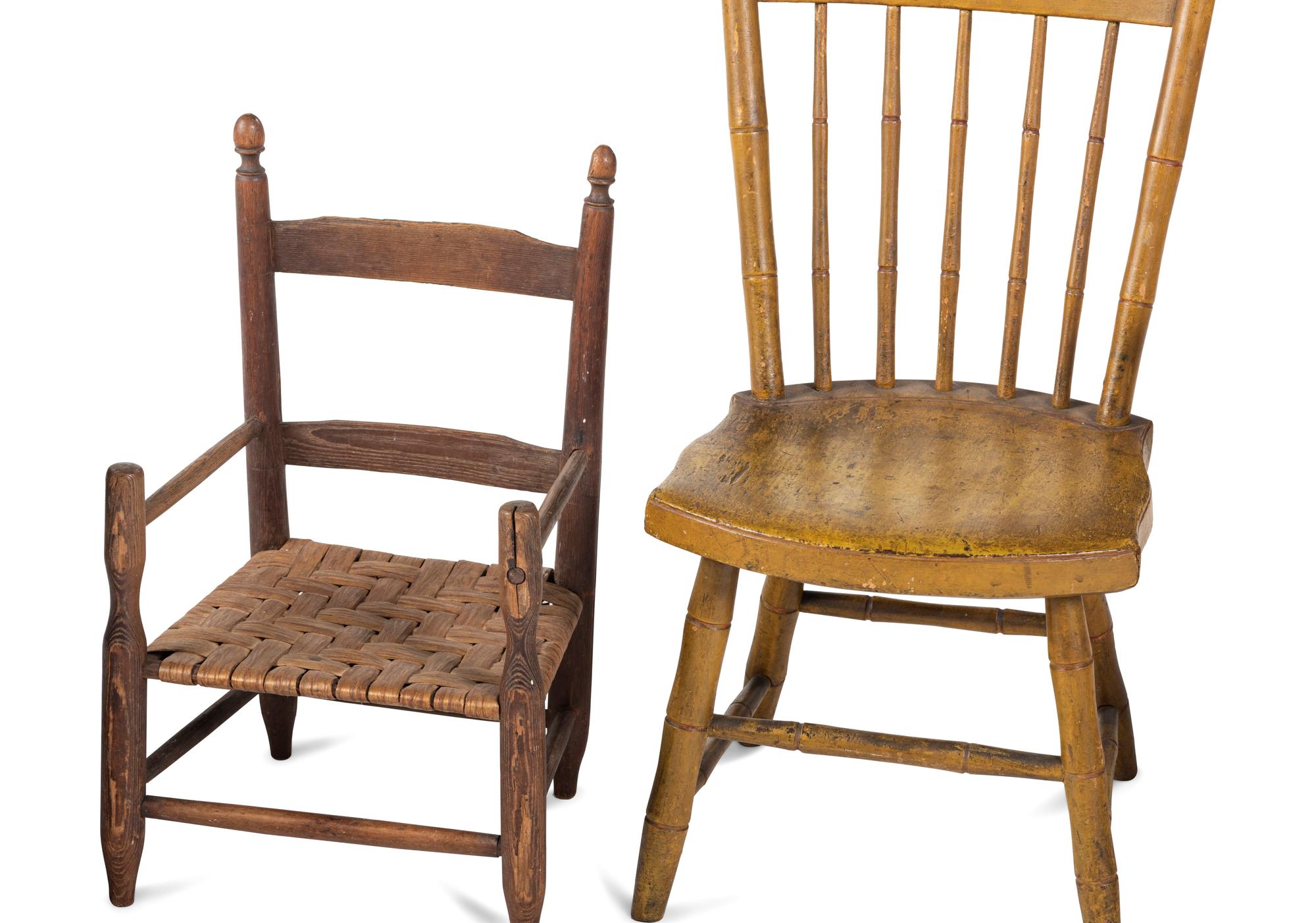 Five Children's Chairs