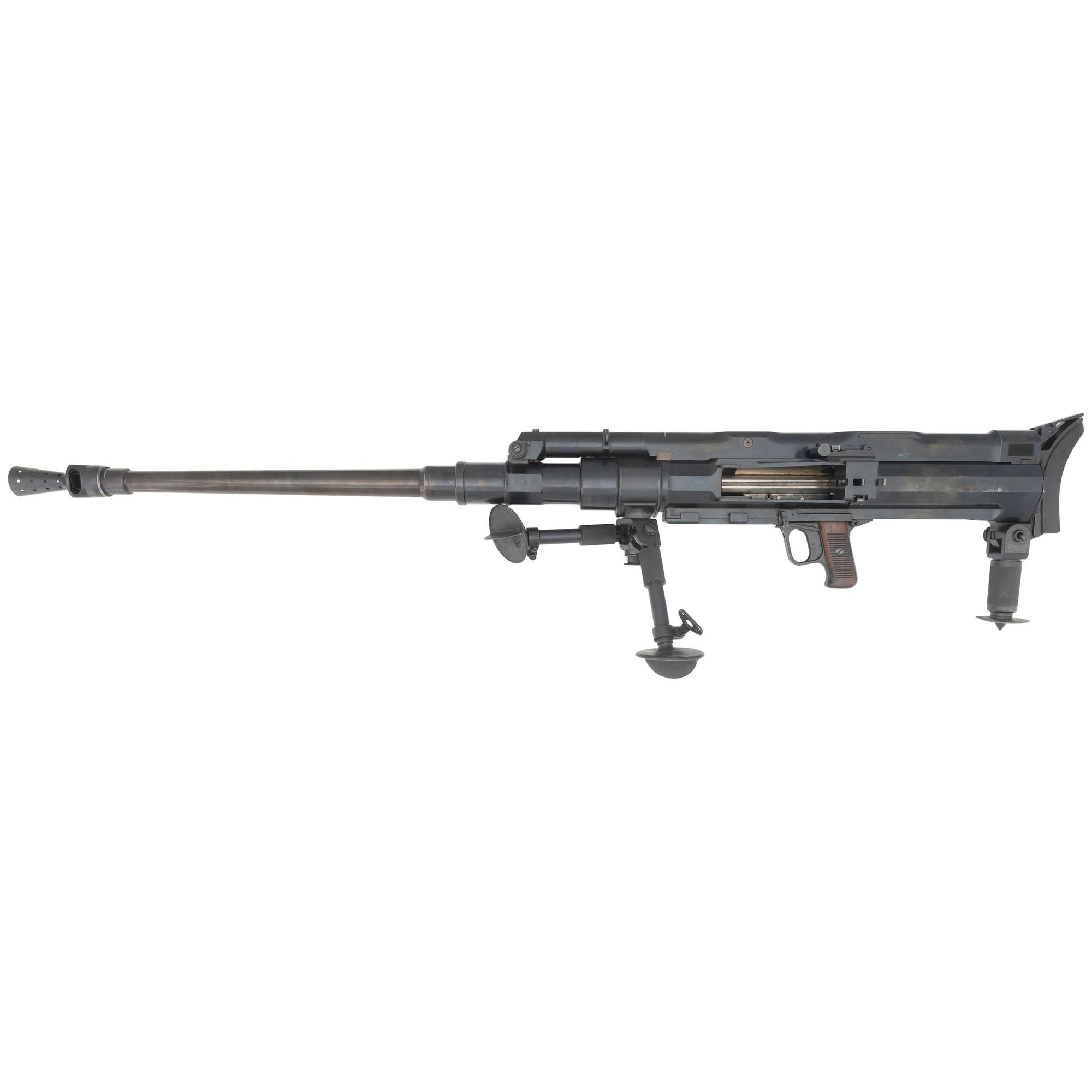 ***Finnish Issued Solothurn S18-100 (S18-154) Antitank Rifle 20mm with Spare Barrel and Crate