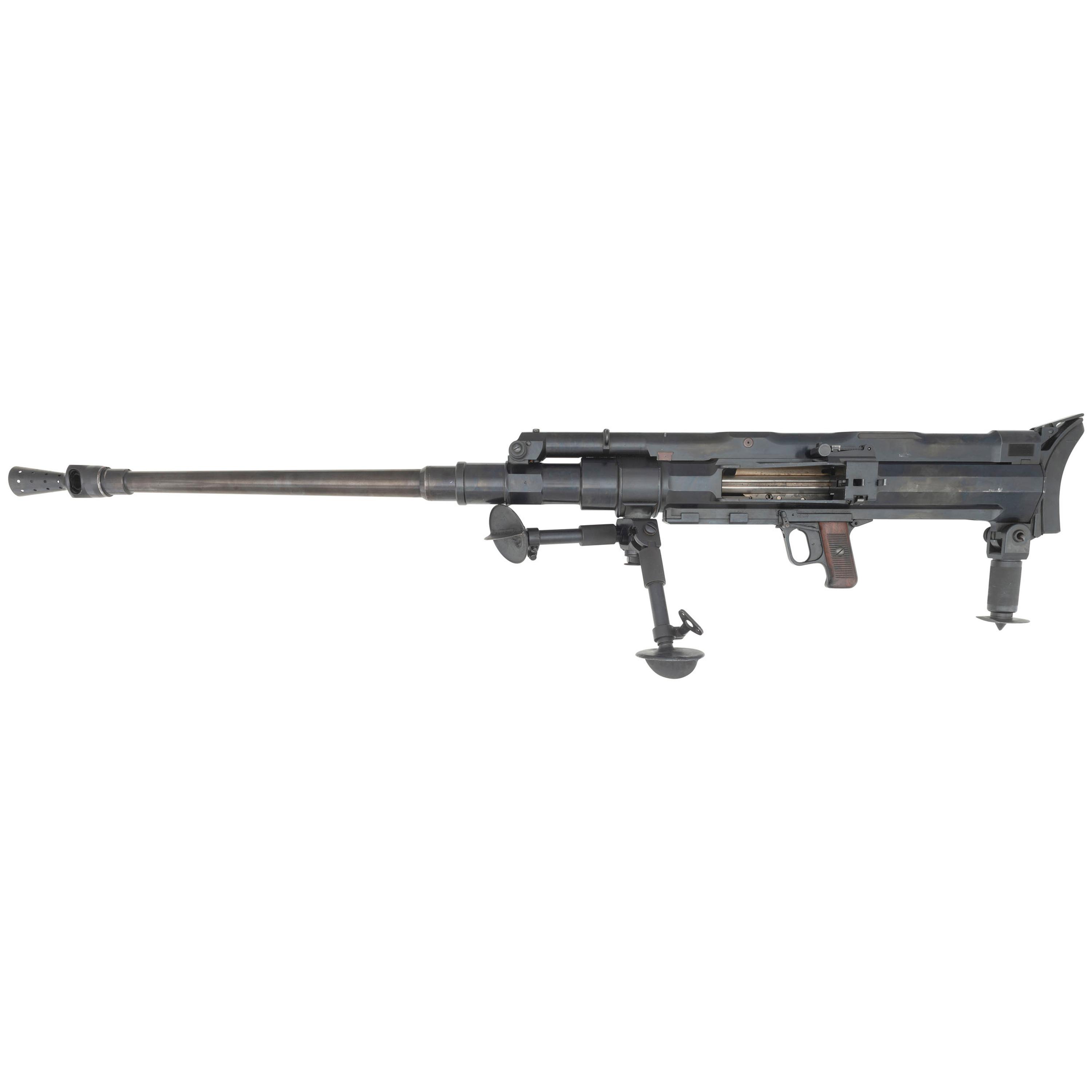 ***Finnish Issued Solothurn S18-100 (S18-154) Antitank Rifle 20mm with Spare Barrel and Crate