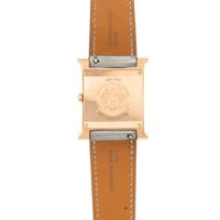 HERMÈS, REF. HH1.572 18K ROSE GOLD 'HEURE H' WATCH