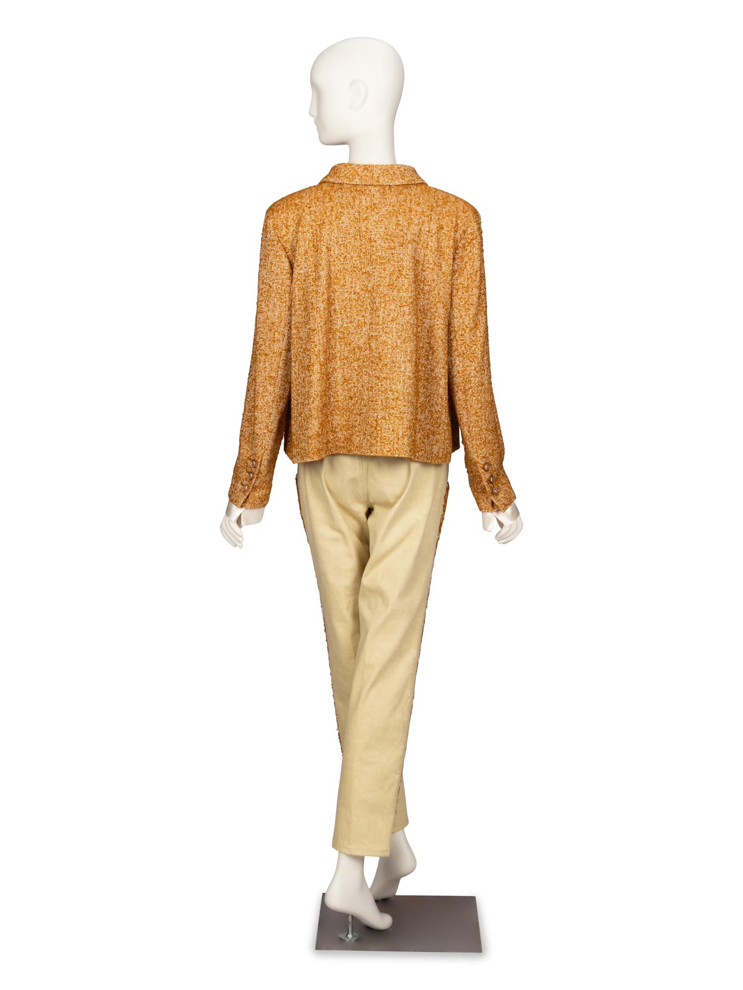 Chanel, 'Paris-Dallas' Tweed Jacket & Jean Ensemble NWT