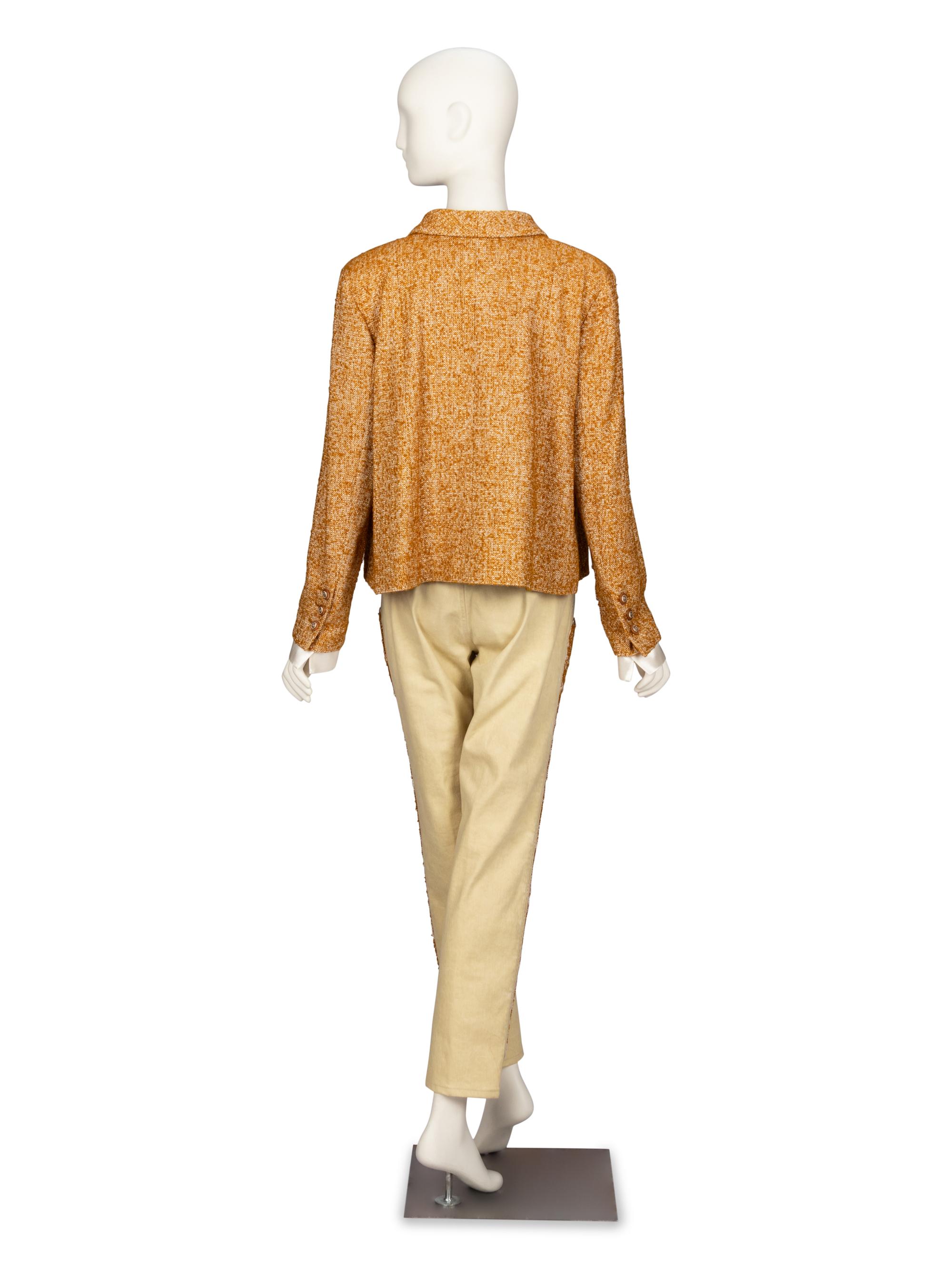 Chanel, 'Paris-Dallas' Tweed Jacket & Jean Ensemble NWT