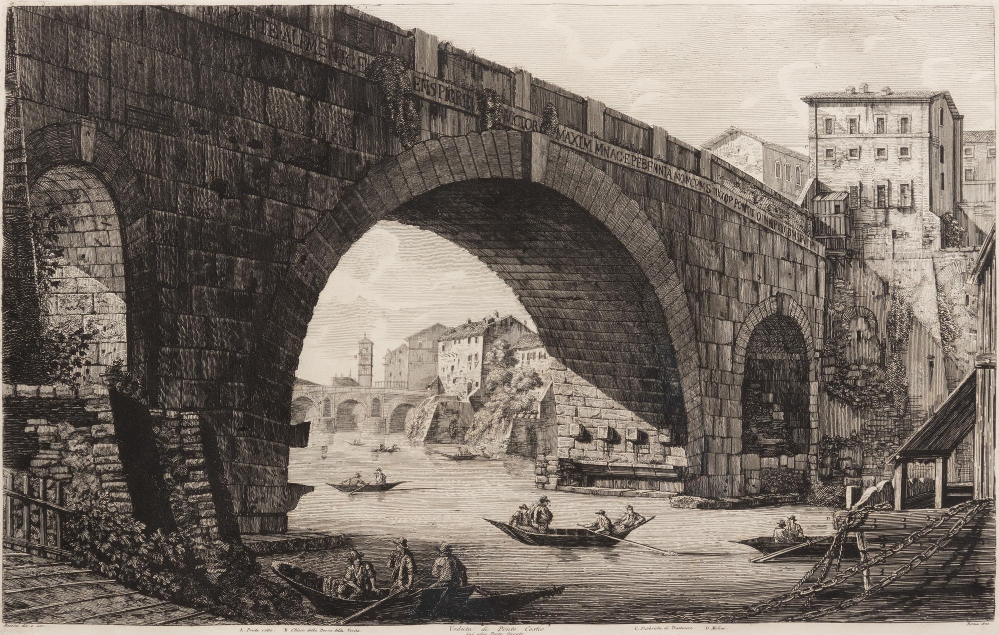Veduta di Ponte Cestio