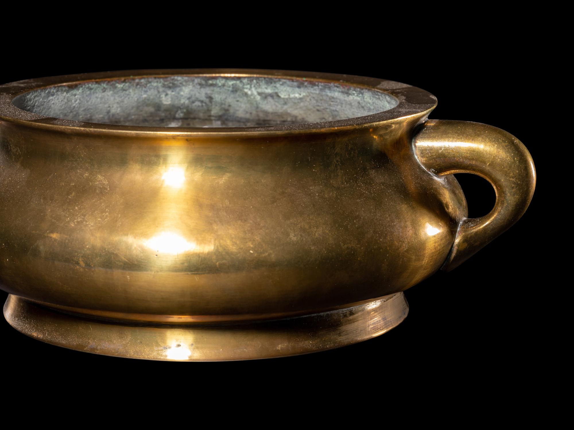 A Chinese Bronze Incense Burner