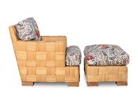 Block Island Chair and Ottoman Donghia, USA