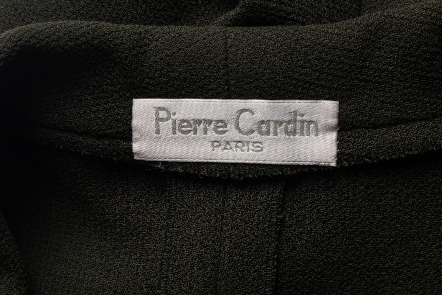 Pierre Cardin Haute Couture Jacket with Vinyl Accents