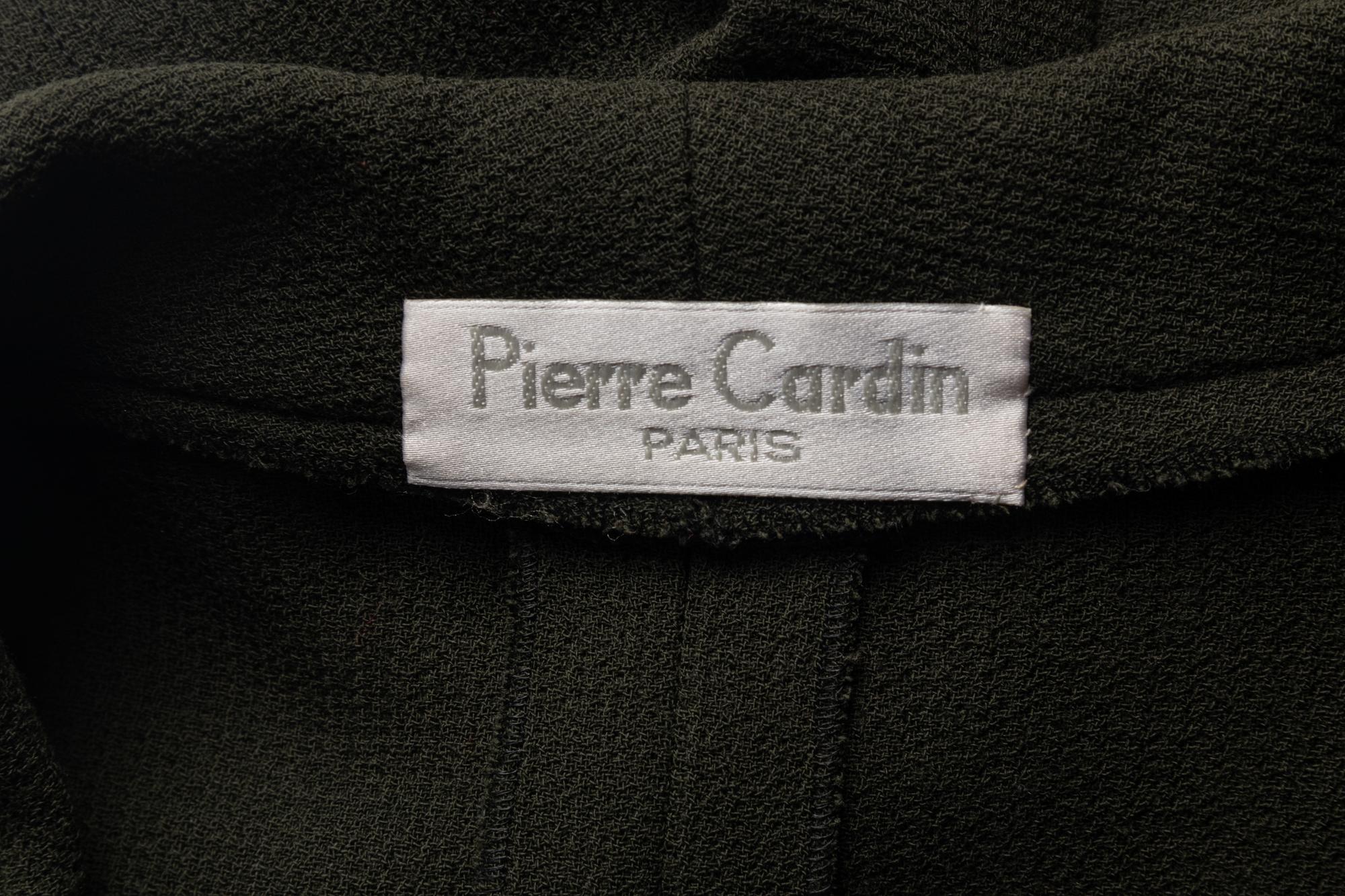 Pierre Cardin Haute Couture Jacket with Vinyl Accents