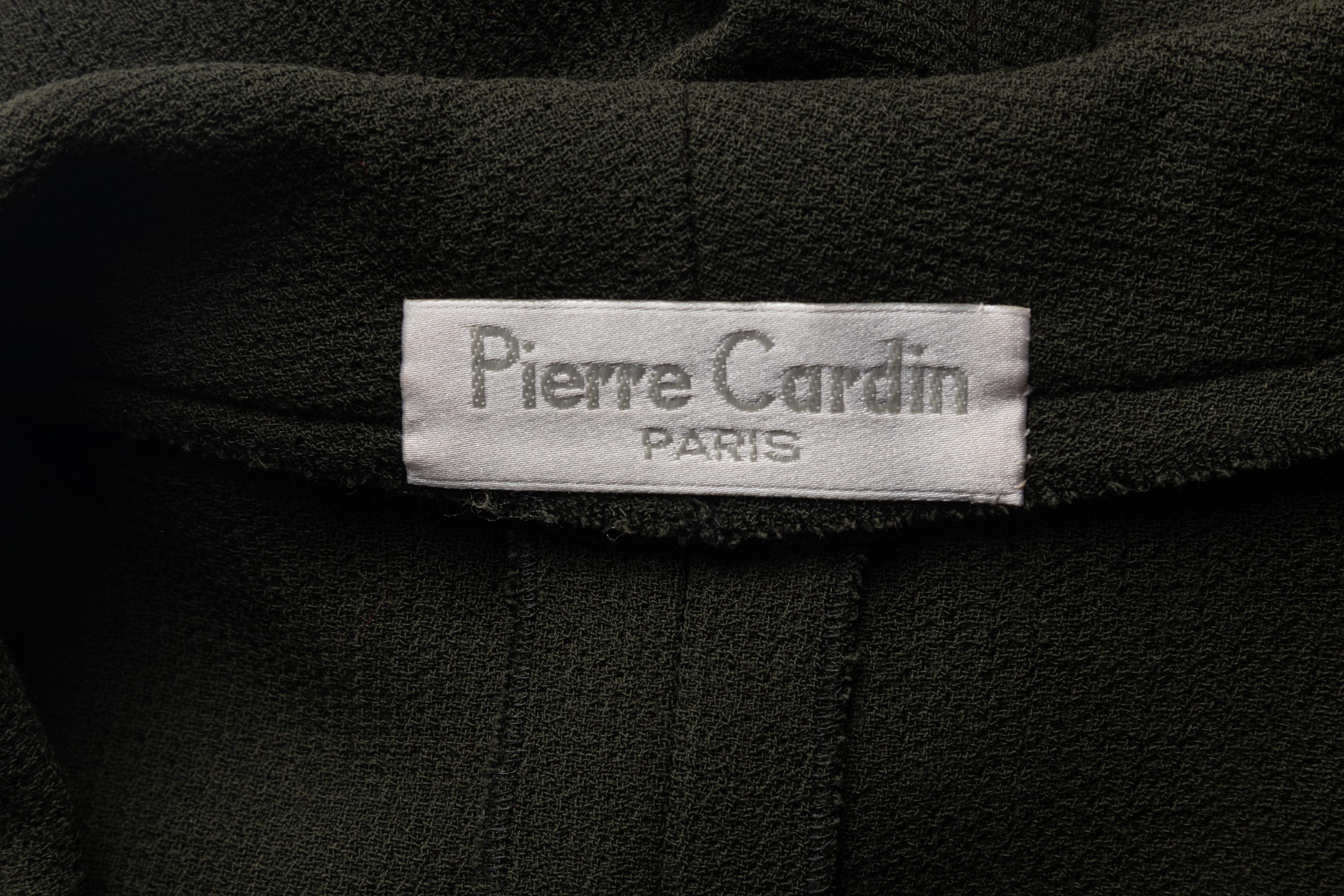 Pierre Cardin Haute Couture Jacket with Vinyl Accents