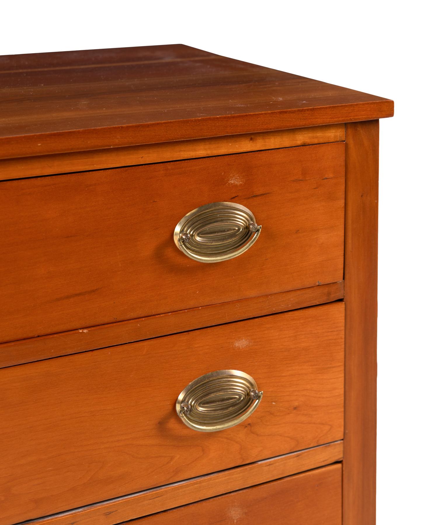 A Federal Cherrywood Chest of Drawers