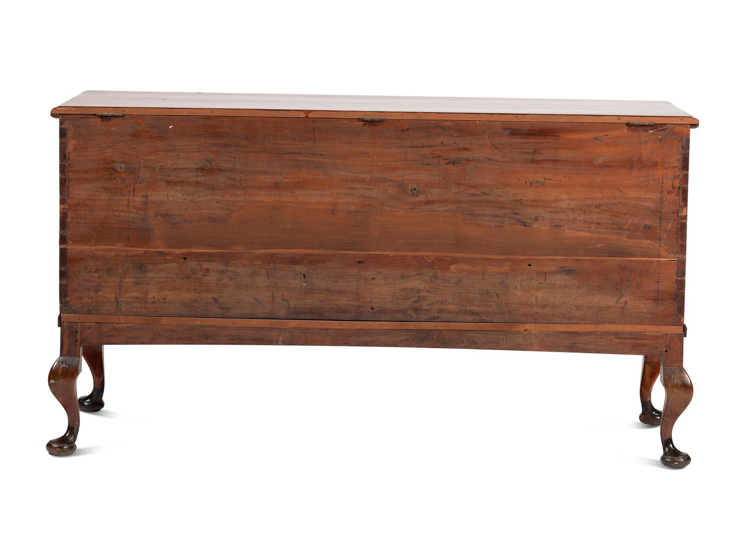 A Queen Anne Carved Bermuda Cedar Blanket Chest