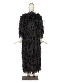 Black Ostrich Feather Jacket