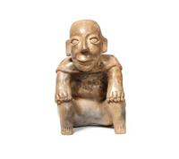 Jalisco Seated Figure Height 10 1/2 x width 6 1/2 x depth 8 inches