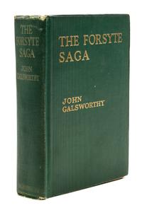 GALSWORTHY, JOHN. The Forsyte Saga. New York, 1924. Signed.