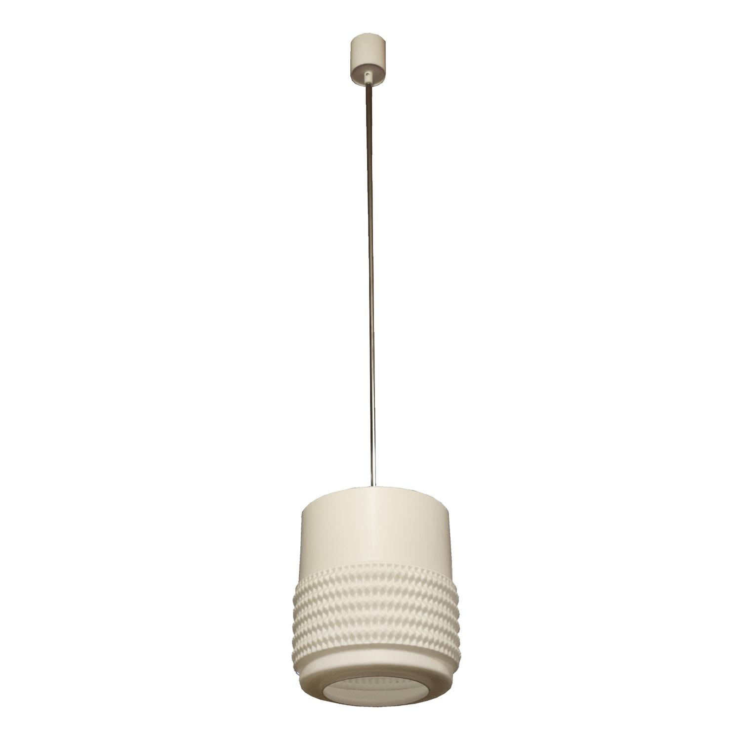 A Pair of Mid-Century Light Fixtures 10" W x 10" D x 51" H — Czech Republic, Mid-20th Century