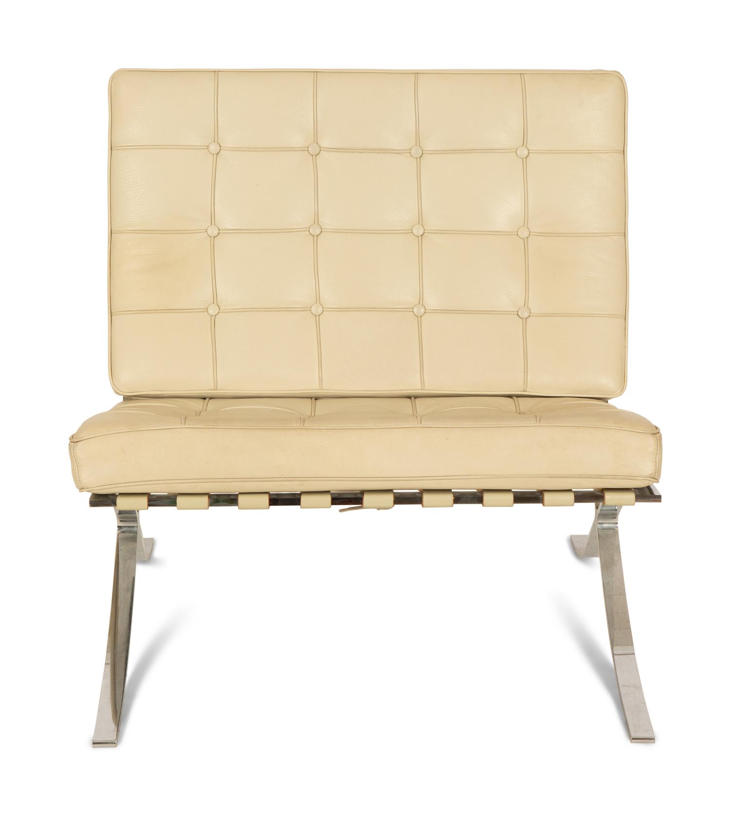 A Mies Van Der Rohe Knoll Barcelona Chair — 20TH CENTURY