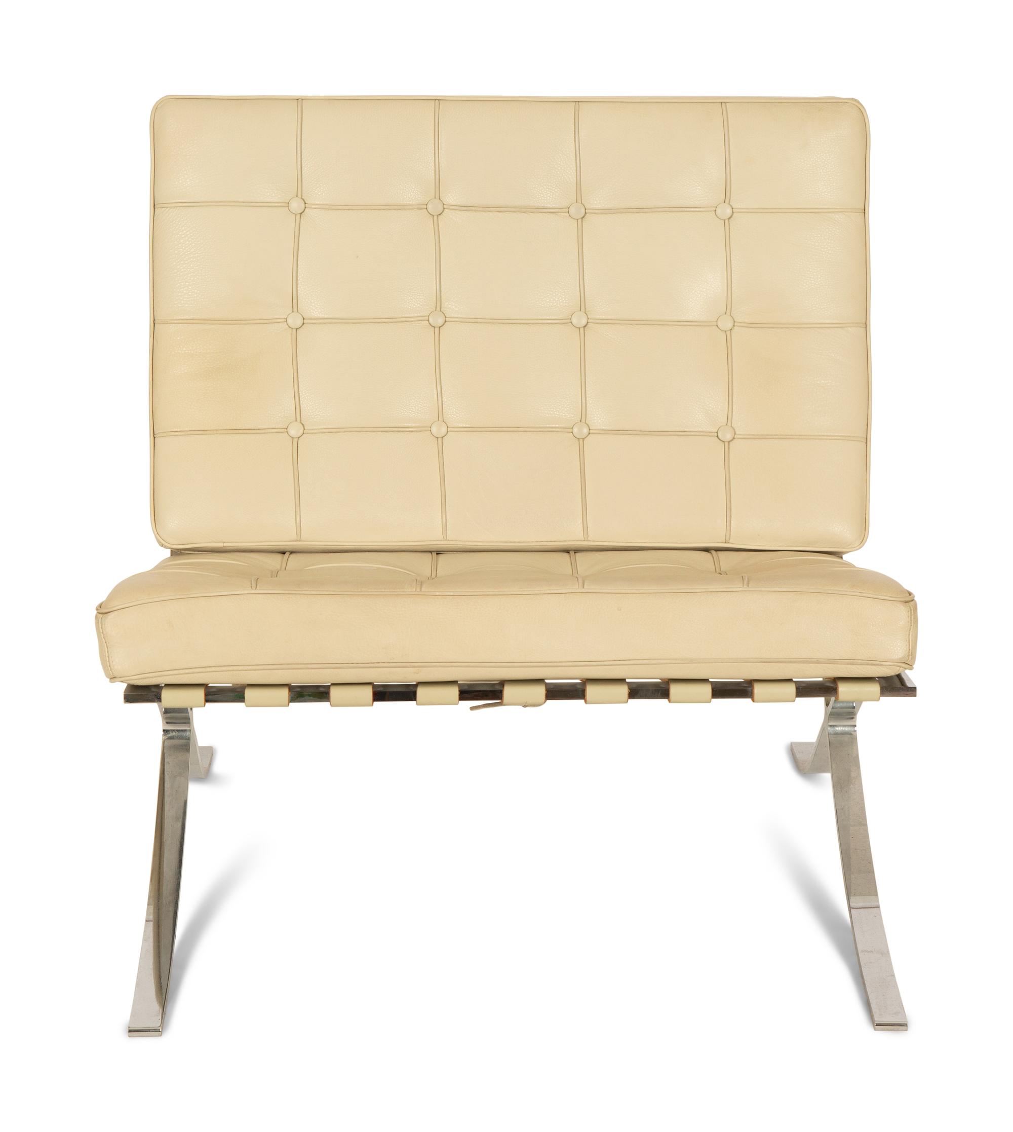 A Mies Van Der Rohe Knoll Barcelona Chair — 20TH CENTURY