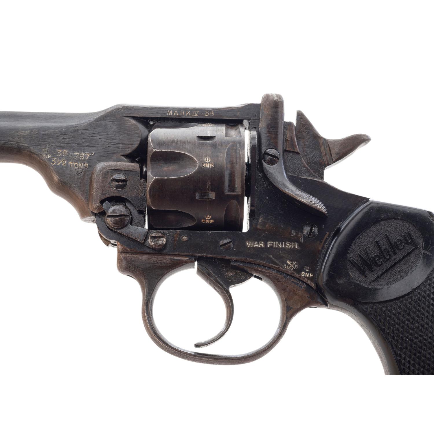 ** Webley Mark IV War Finish with Holster
