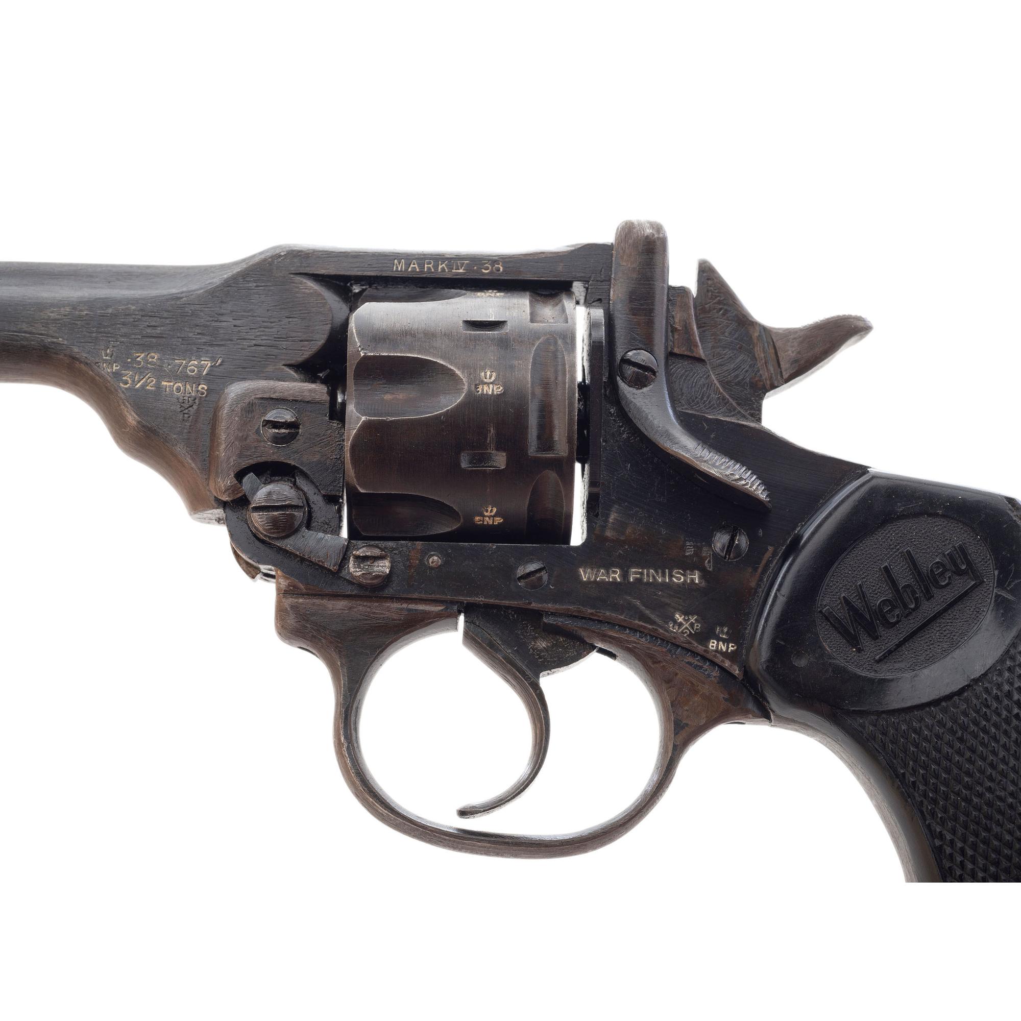 ** Webley Mark IV War Finish with Holster