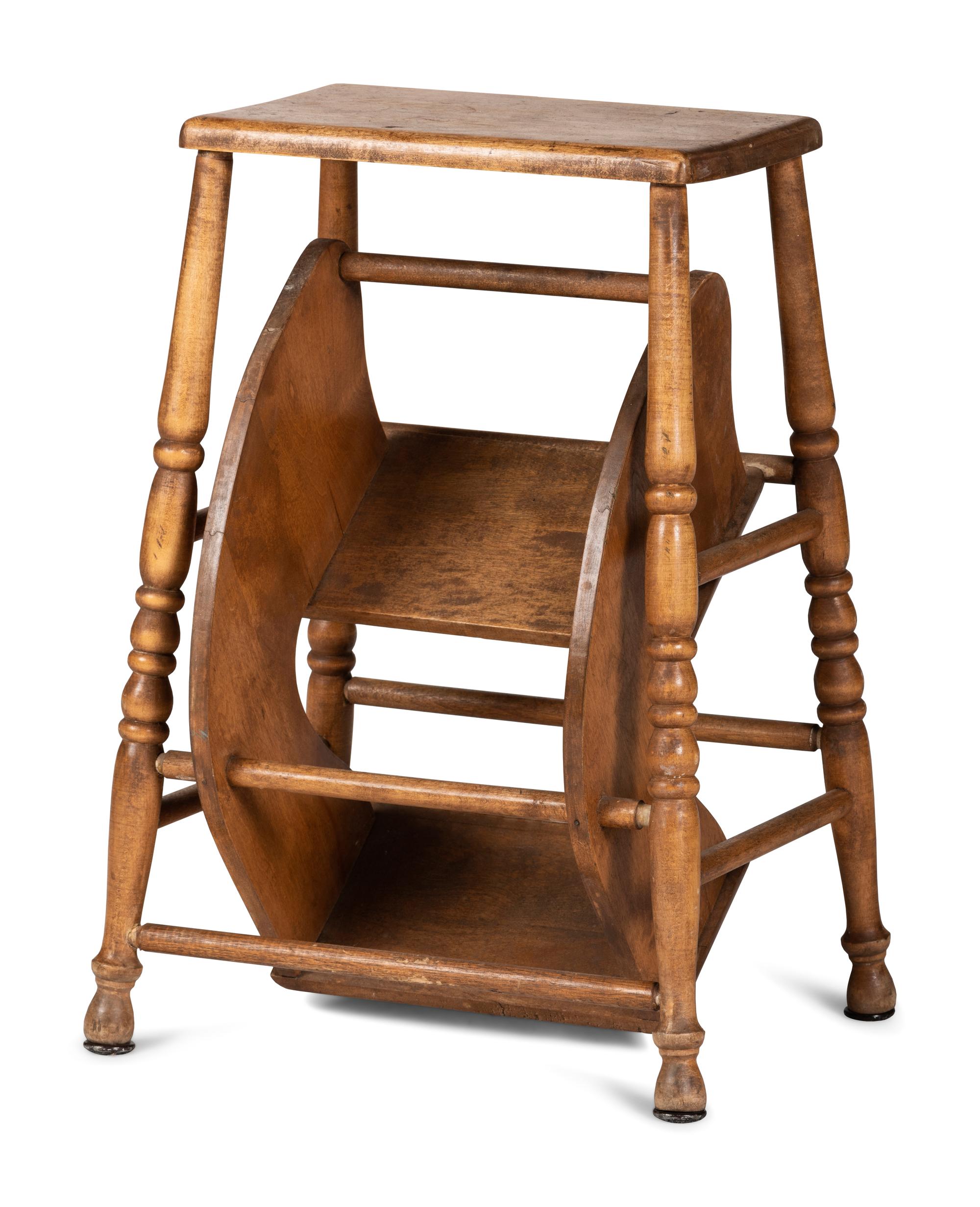 A Folding Step Stool