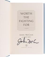 McCAIN, John (1936-2018). A group of 3 signed works, comprising: