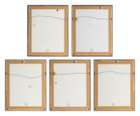 Five Alphabet Lithographs