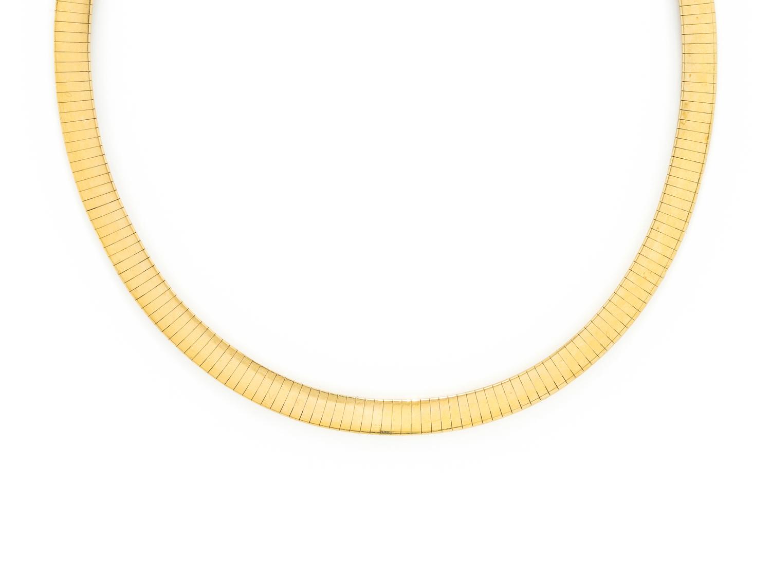 YELLOW GOLD NECKLACE