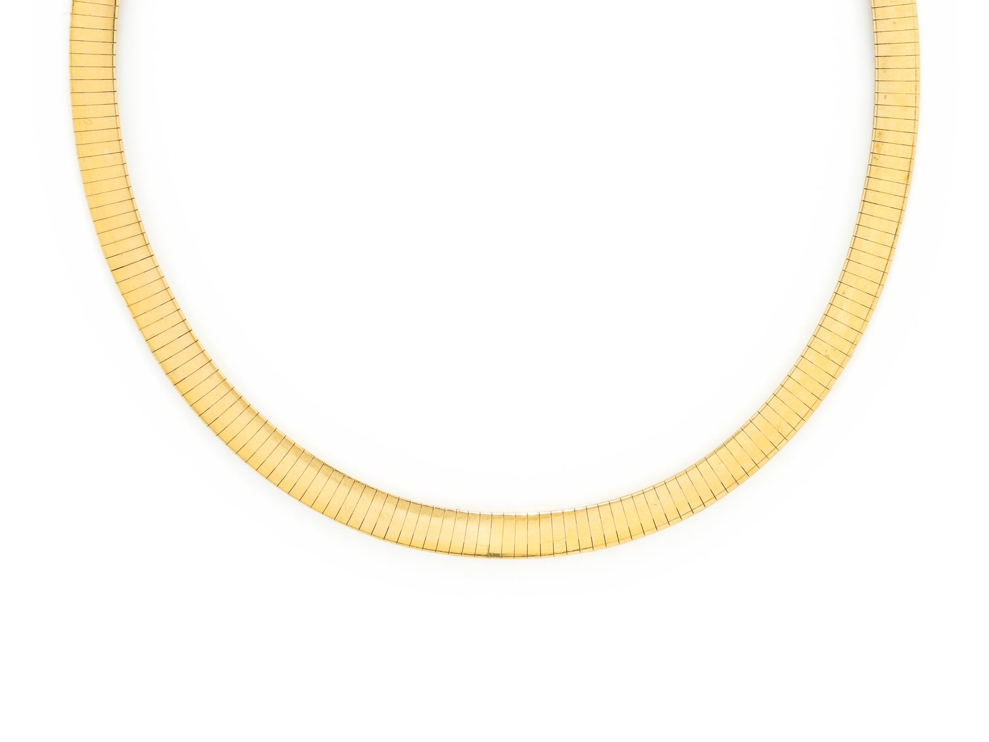 YELLOW GOLD NECKLACE