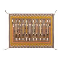 Etta Peacock, Master Weaver (Diné, 20th century) — Navajo Yei Weaving [Rug]