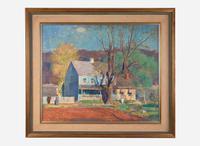 Daniel Garber (American, 1880-1958) - The Blue House