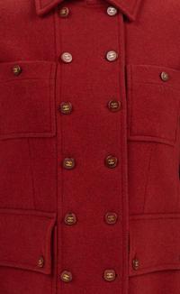 Chanel Cashmere Double Breast Jacket, Fall 1995