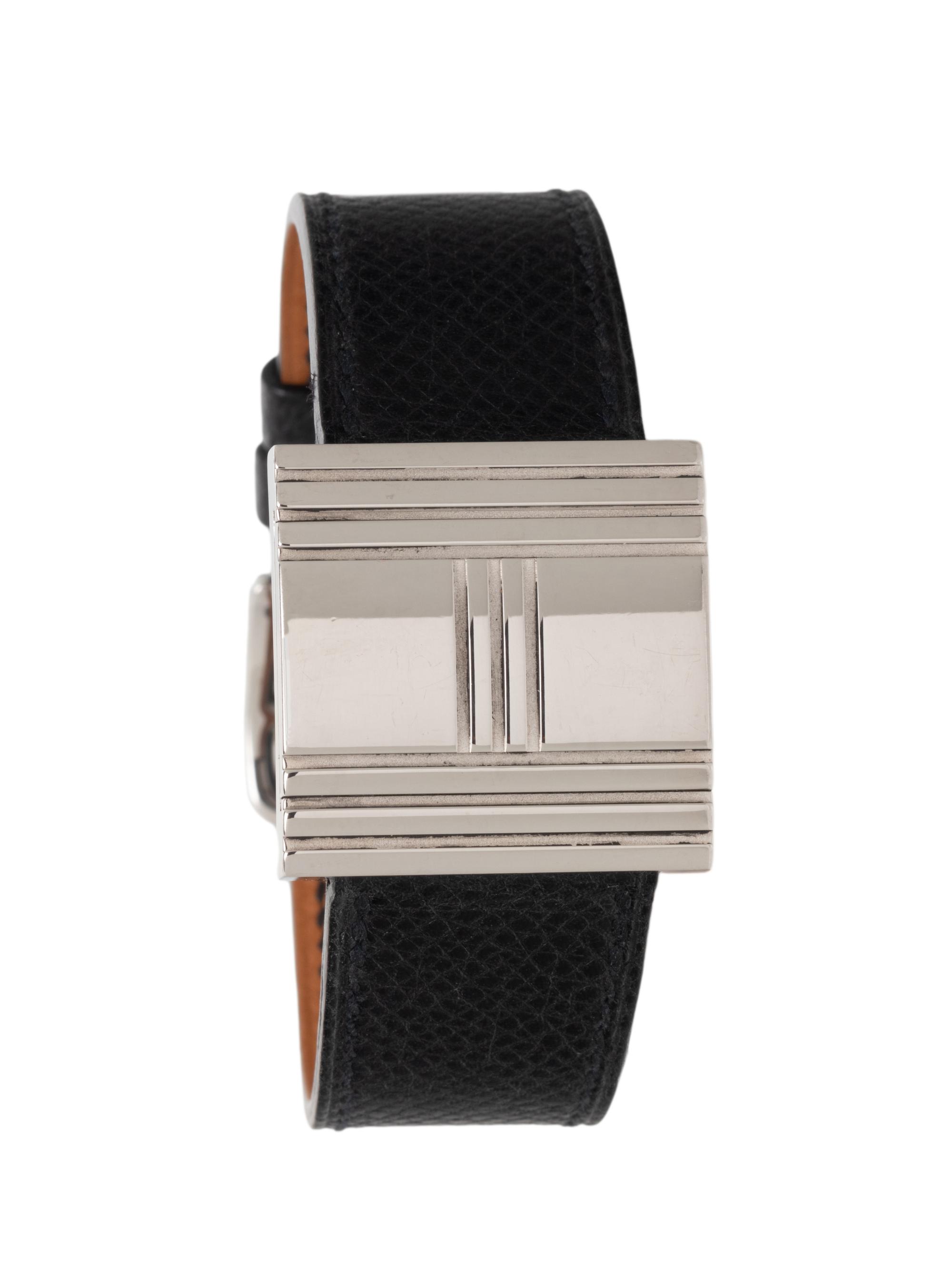 Hermès, Stainless Steel 'Glissade' Watch