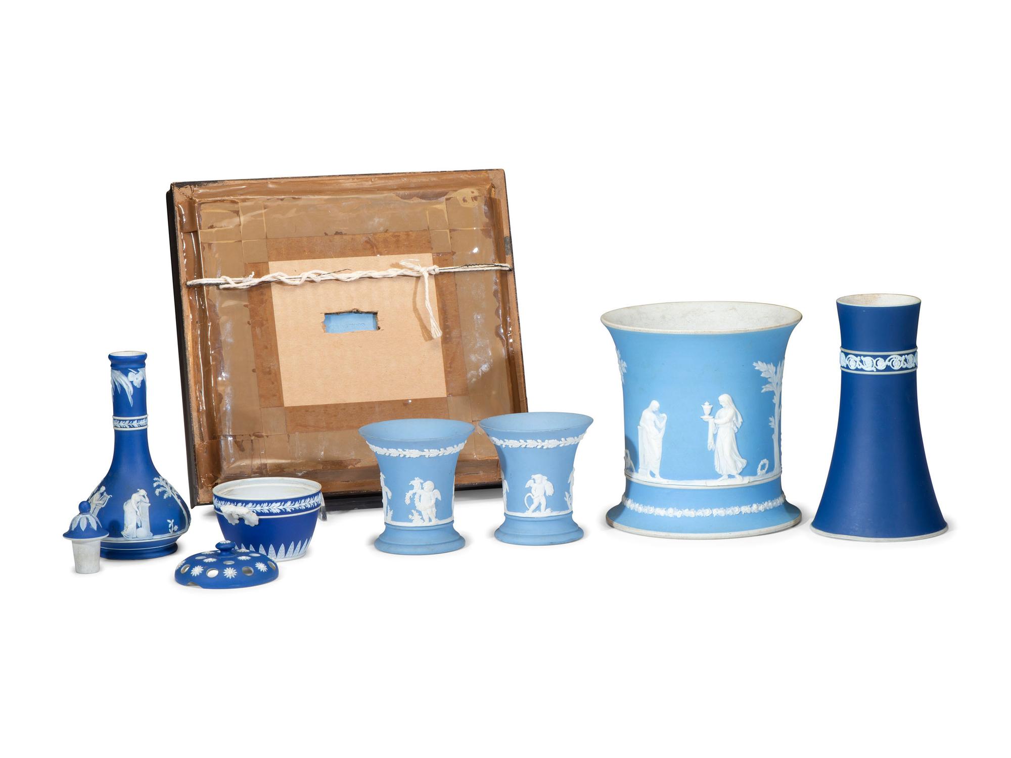 Seven Jasperware Articles