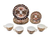 Thirteen Royal Crown Derby Porcelain Articles