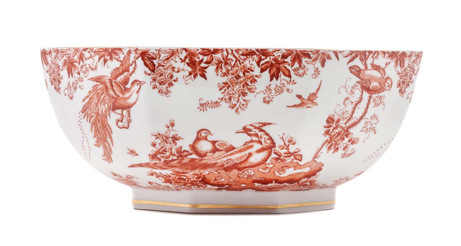 A Porcelain Center Bowl Width 11 inches. — 20TH CENTURY