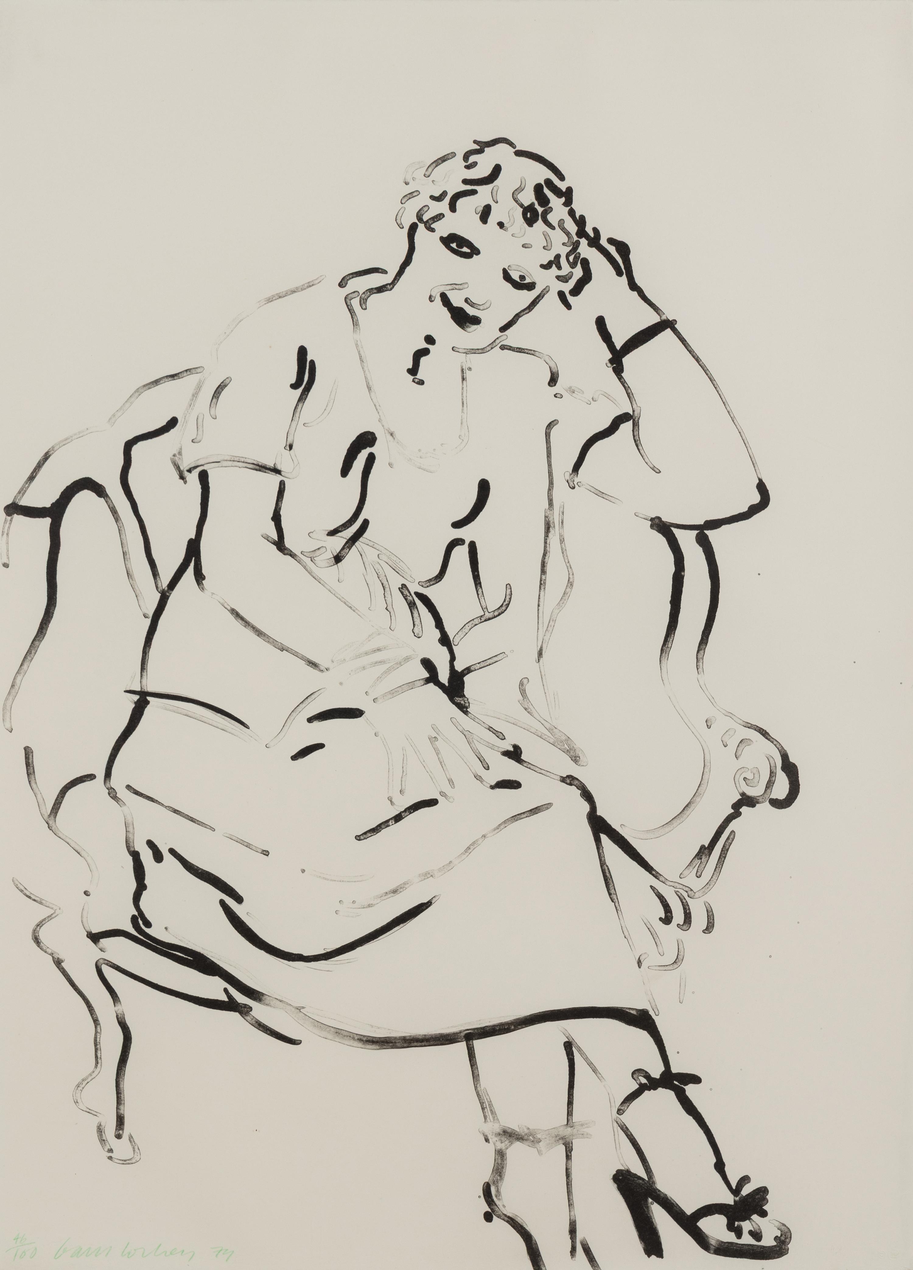 David Hockney (British, 1937-2026) — Celia - Weary , 1979
