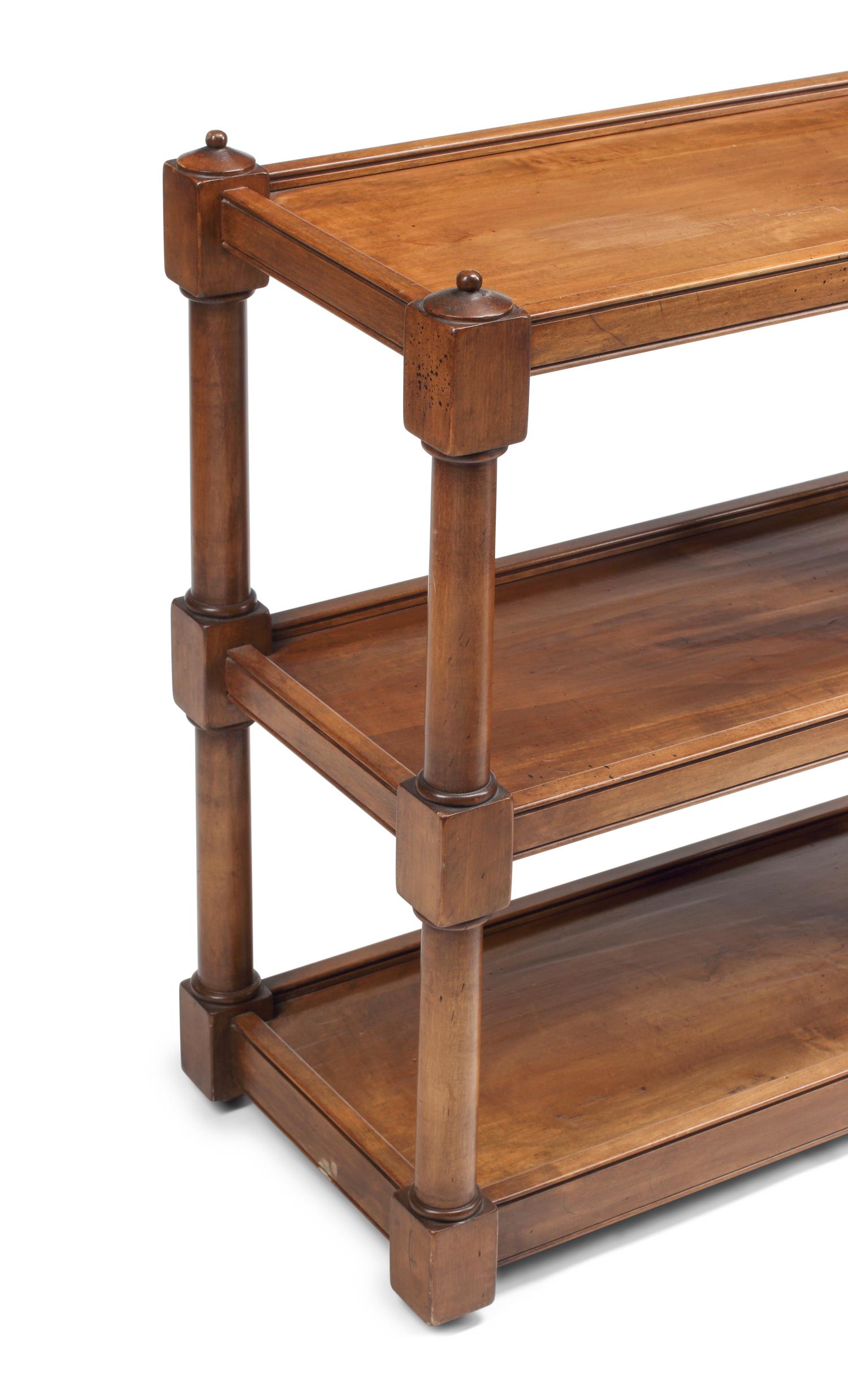 A Pair of Directoire Style Two-Tier Tables