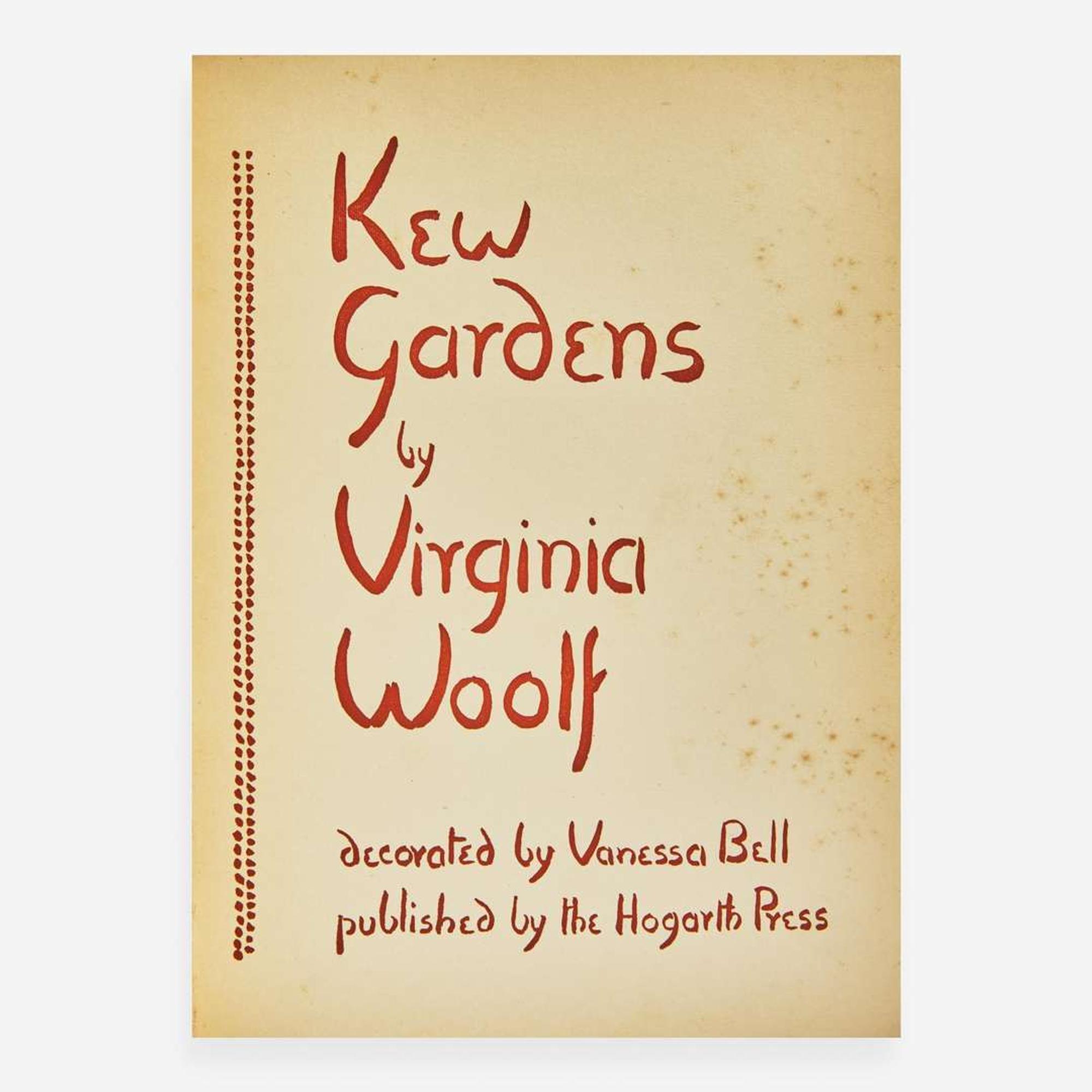 [Literature] Woolf, Virginia Kew Gardens