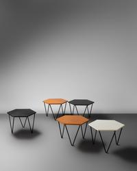 Set of Five Low Tables, ISA Bergamo, Italy
