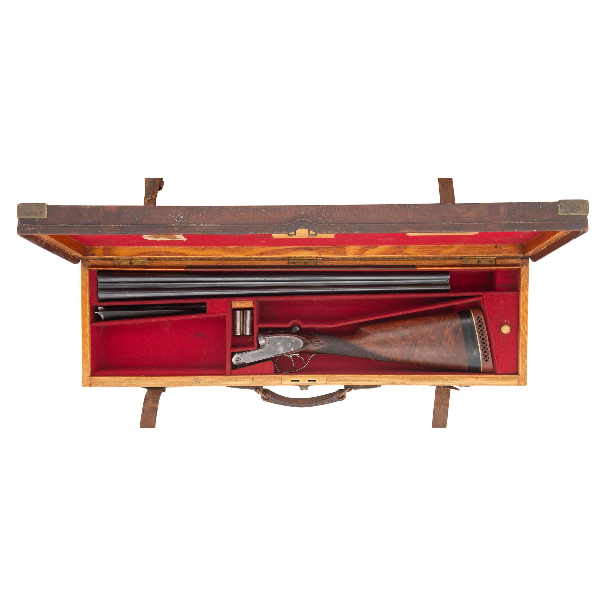 Antique James Purdey & Son Best Quality Game Gun SxS 12ga. with Matching Travel Case