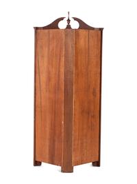 A Federal Style Cherry Corner Cupboard