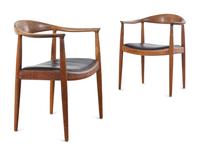 Pair of The Chairs, c. 1959 Johannes Hansen, Denmark